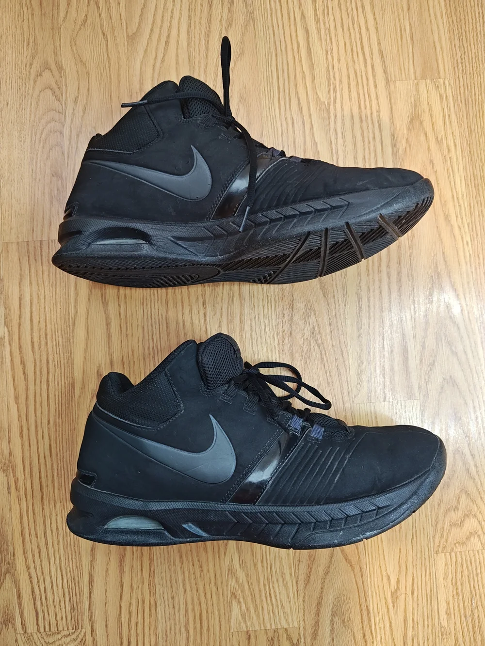 Nike Air Visi Pro V Black Anthracite Basketball Shoes Men’s Size 11 Sneakers